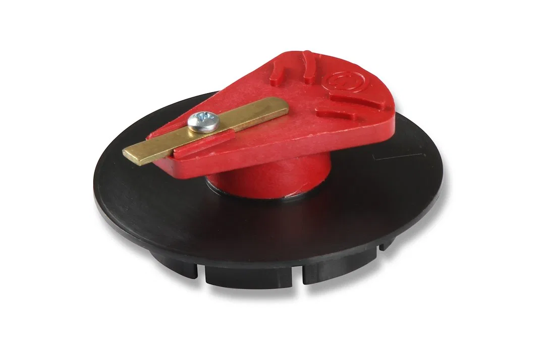 335 – MALLORY Distributor Rotor, For Use With Mallory YLU Series Distributors Non Adjustable Red Wit - view 2